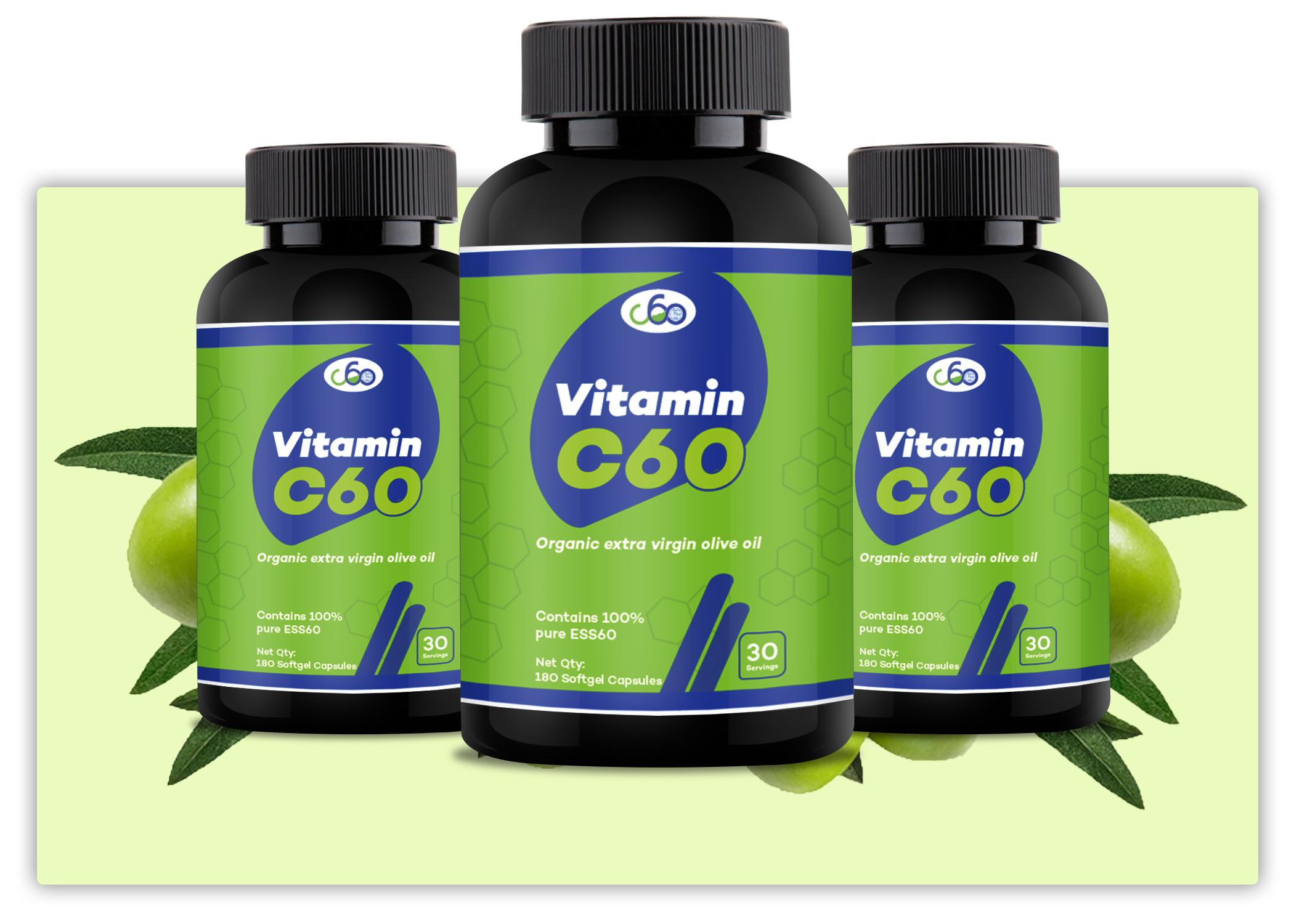 Vitamin C60 Packed of 3
